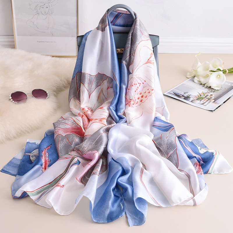 xyueanlo SR-038 Satin Royale Scarf - View 1